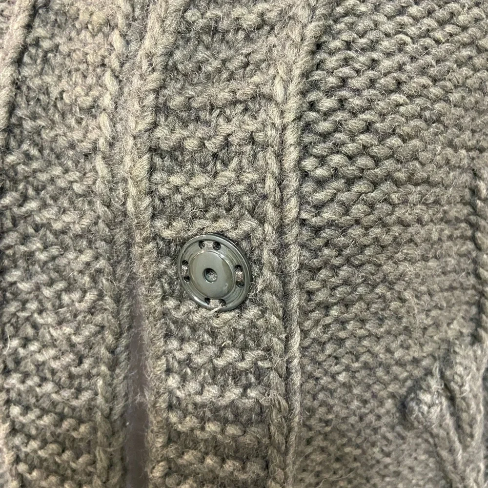 NWOT Elsamanda Made in Italy Cozy Olive Green Knit Sweater - Picture 7 of 7